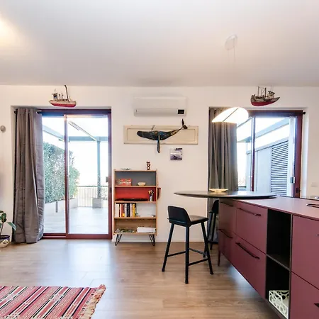 아파트 Anfossi Home, In Porta Romana, Design E Comfort, Con Grande Terrazza Privata, Vista Parco 밀라노
