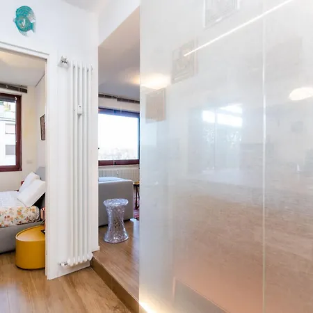 아파트 Anfossi Home, In Porta Romana, Design E Comfort, Con Grande Terrazza Privata, Vista Parco